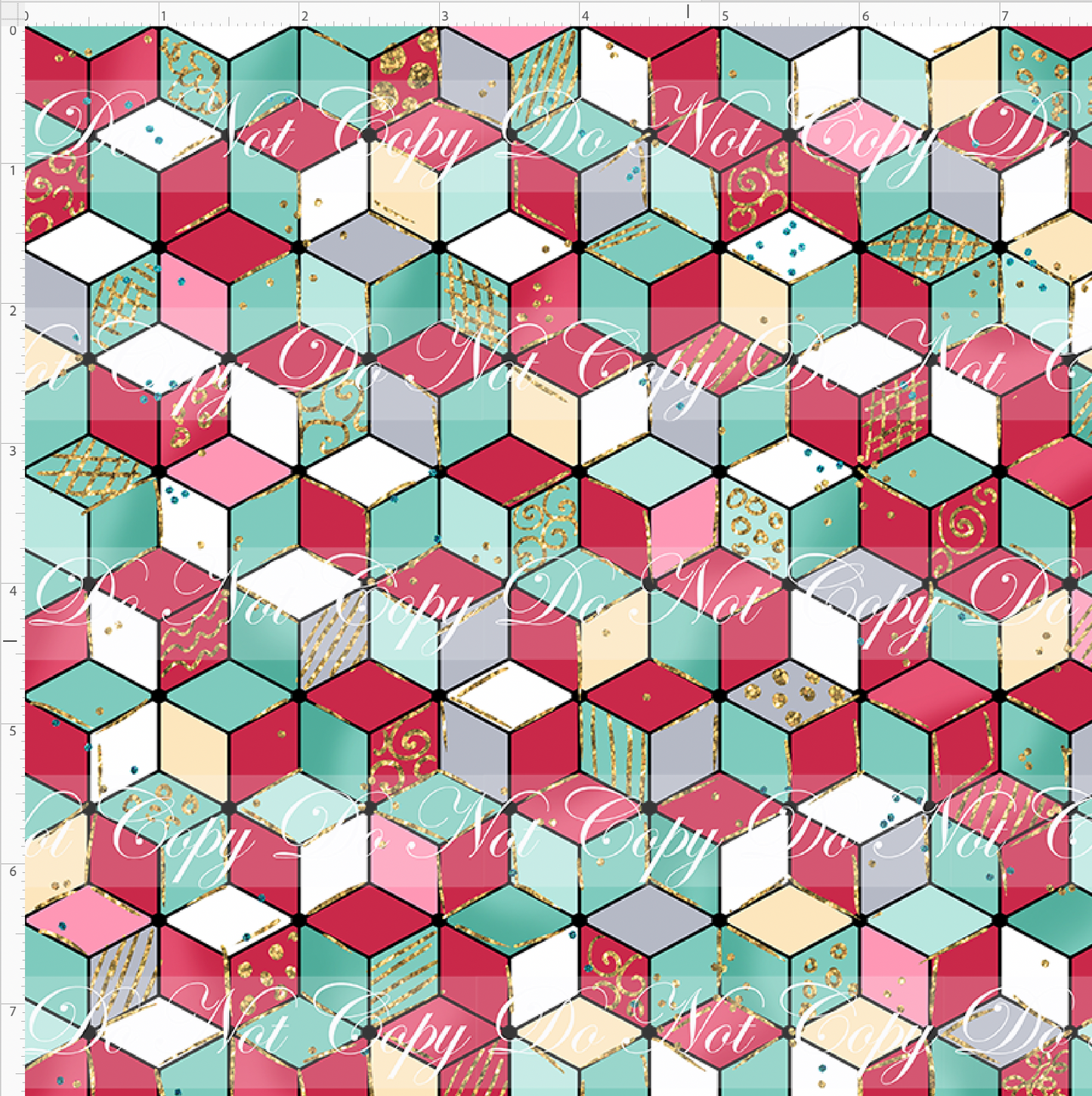 Advent Christmas Collection - cube - small scale
