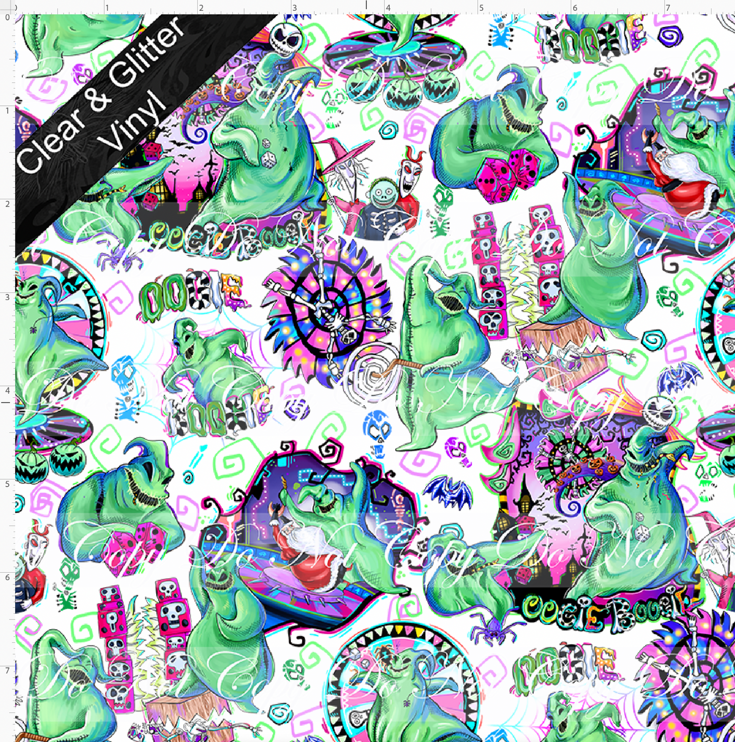Boogeyman-Main-Pastel-Small Scale-CLEAR & GLITTER VINYL