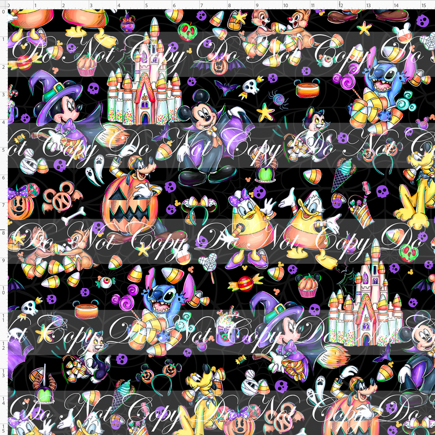 Candy Corn Friends-Main-Black-Large Scale
