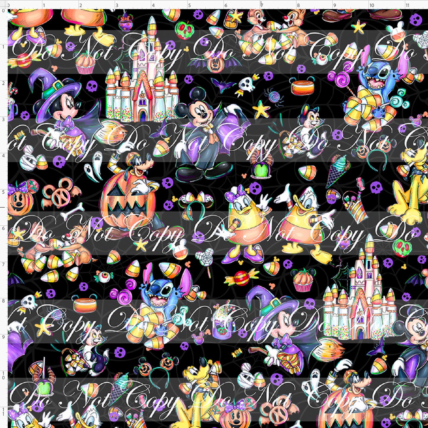 Candy Corn Friends-Main-Black-Regular Scale