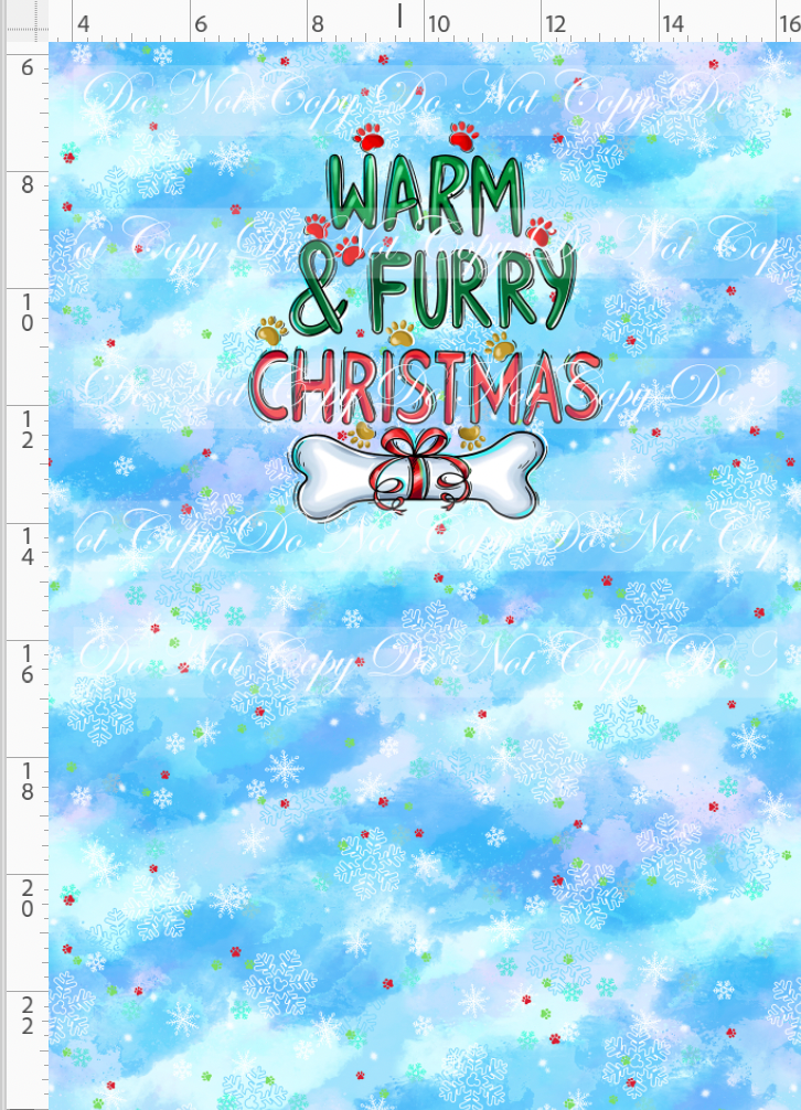 Christmas Dogs - Panel - Warm & Furry - child