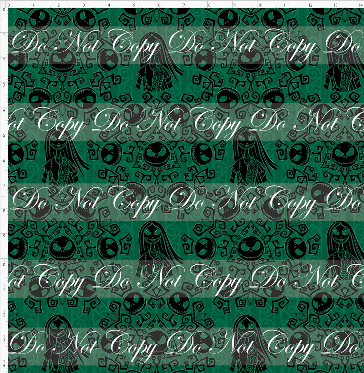 Christmas Town-damask-Regular Scale