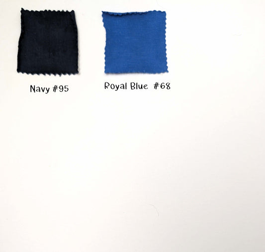 Cotton Spandex Solid Knits - 72" Wide