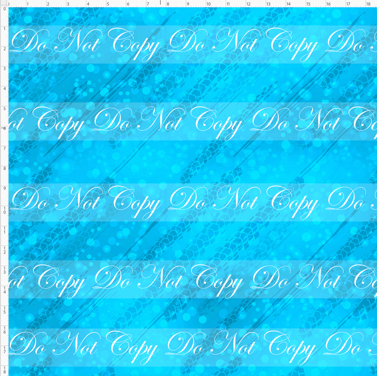 Cozy Cone Nights - diagonal tire marks - blue