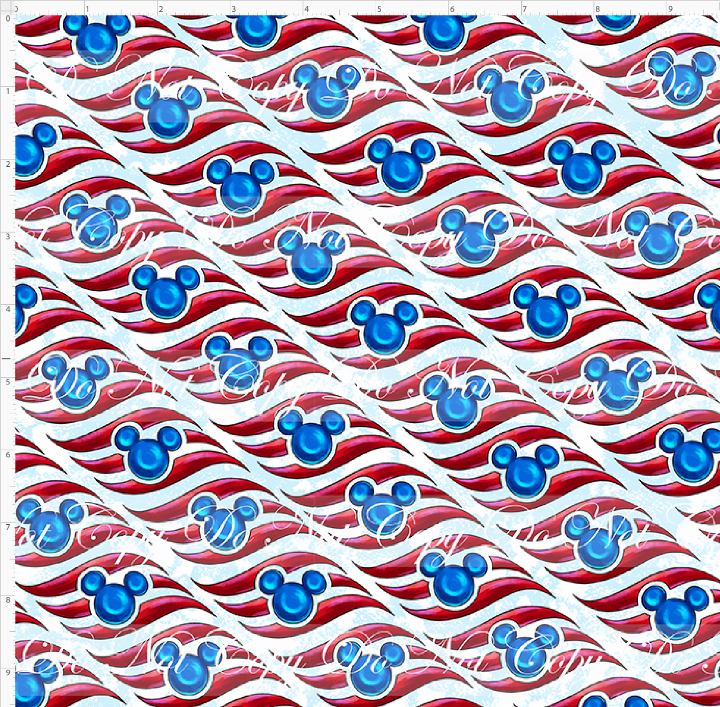 Cruise into Magic-Coordinate-mouse head waves