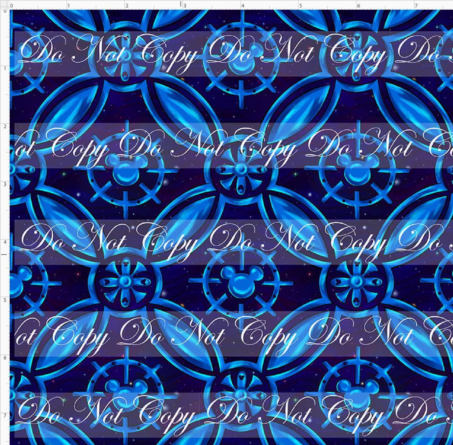 Cruise into Magic-coordinate-nautical mouse-small scale