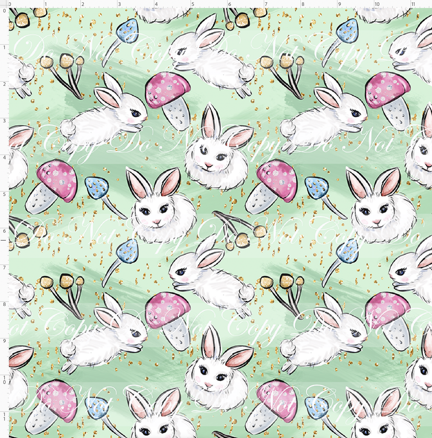 Easter Wonderland - Green Bunny Toss