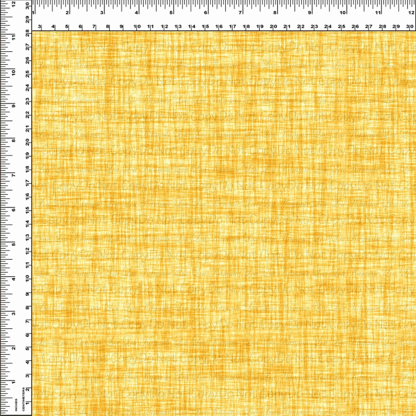 Endless Essentials - Faux Linen - Dark Yellow