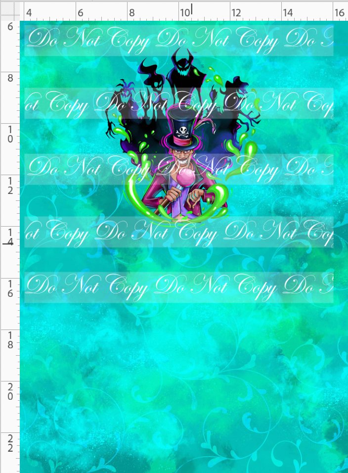 Frogs & Fireflies-Panel for main-Teal-villain-child