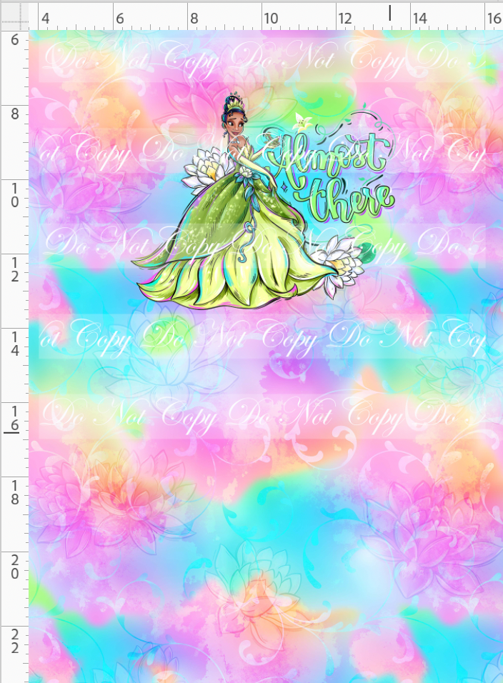 Frogs & Fireflies-Panel for main-pink-princess-child