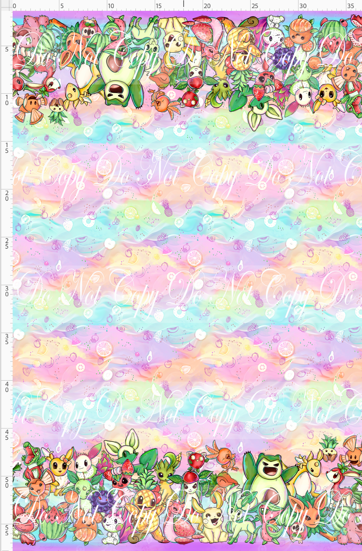 Fruity Critters-Double Border