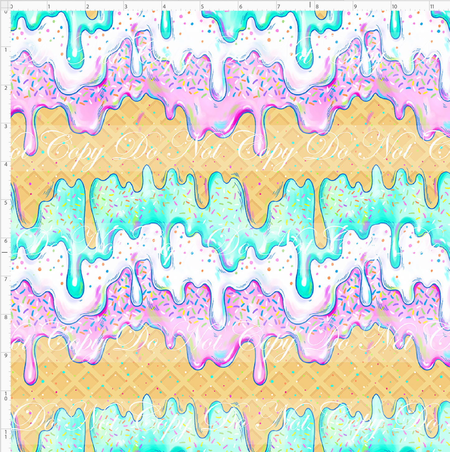 Gingerbread 626 - Main - icecream drips - regular scale