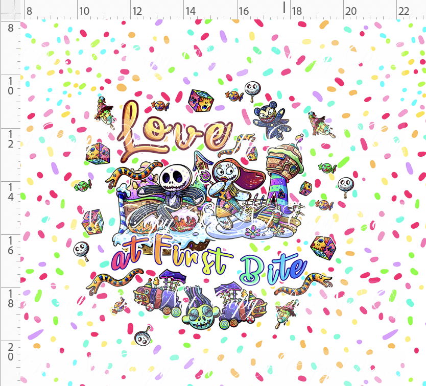 Gingerbread NBC - panel - love bite - sprinkles - adult