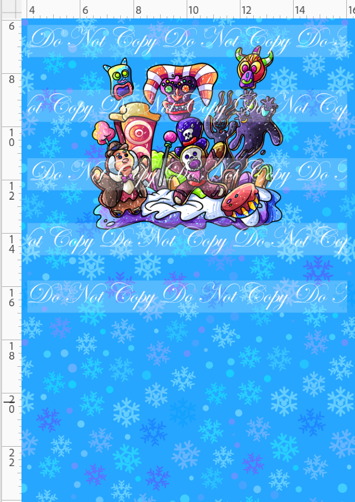 Gingerbread Villains - Panel - Card Man - child