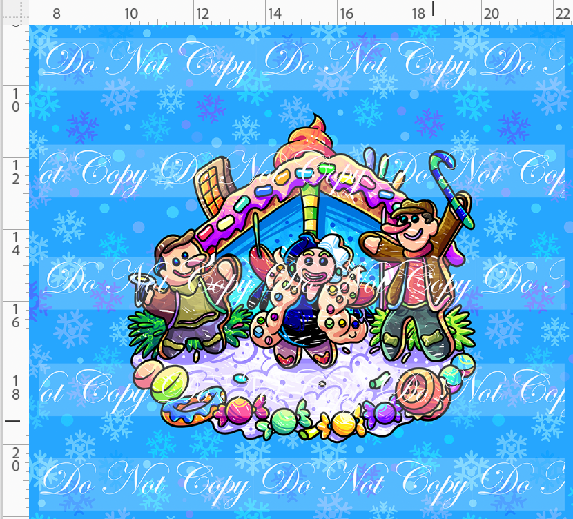 Gingerbread Villains - Panel - Puppy Napper - adult