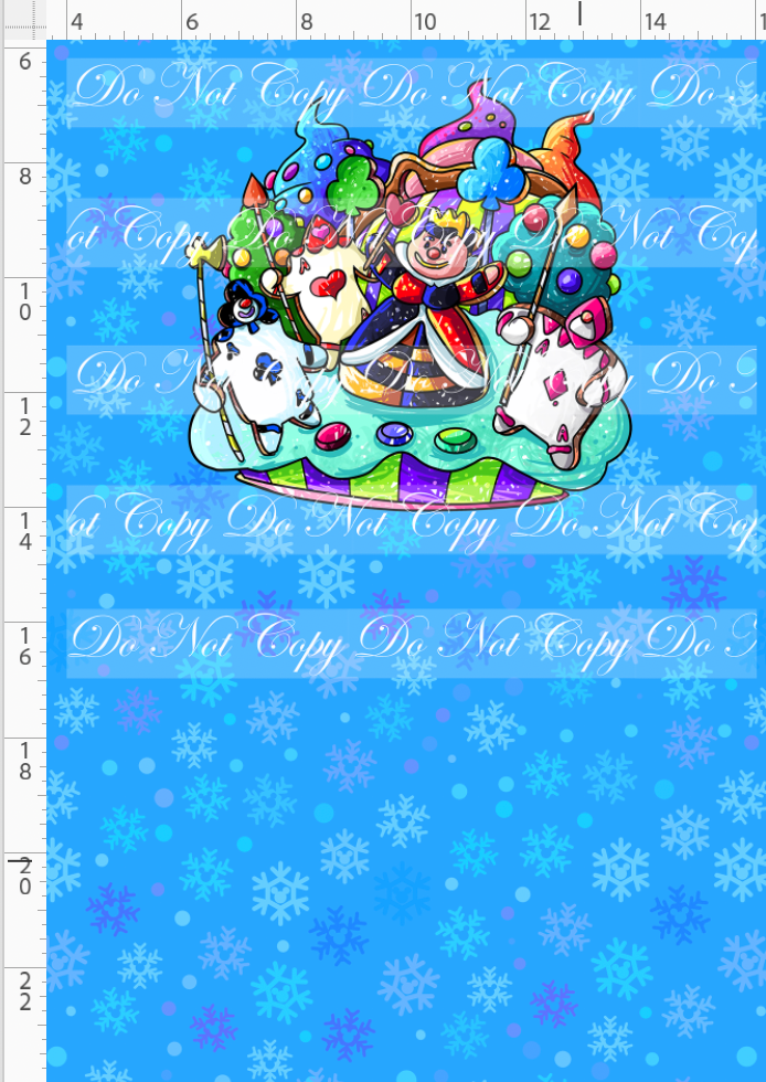 Gingerbread Villains - Panel - Queen of Hearts - child