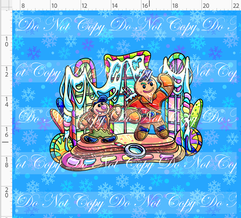 Gingerbread Villains - Panel - Strong guy - adult