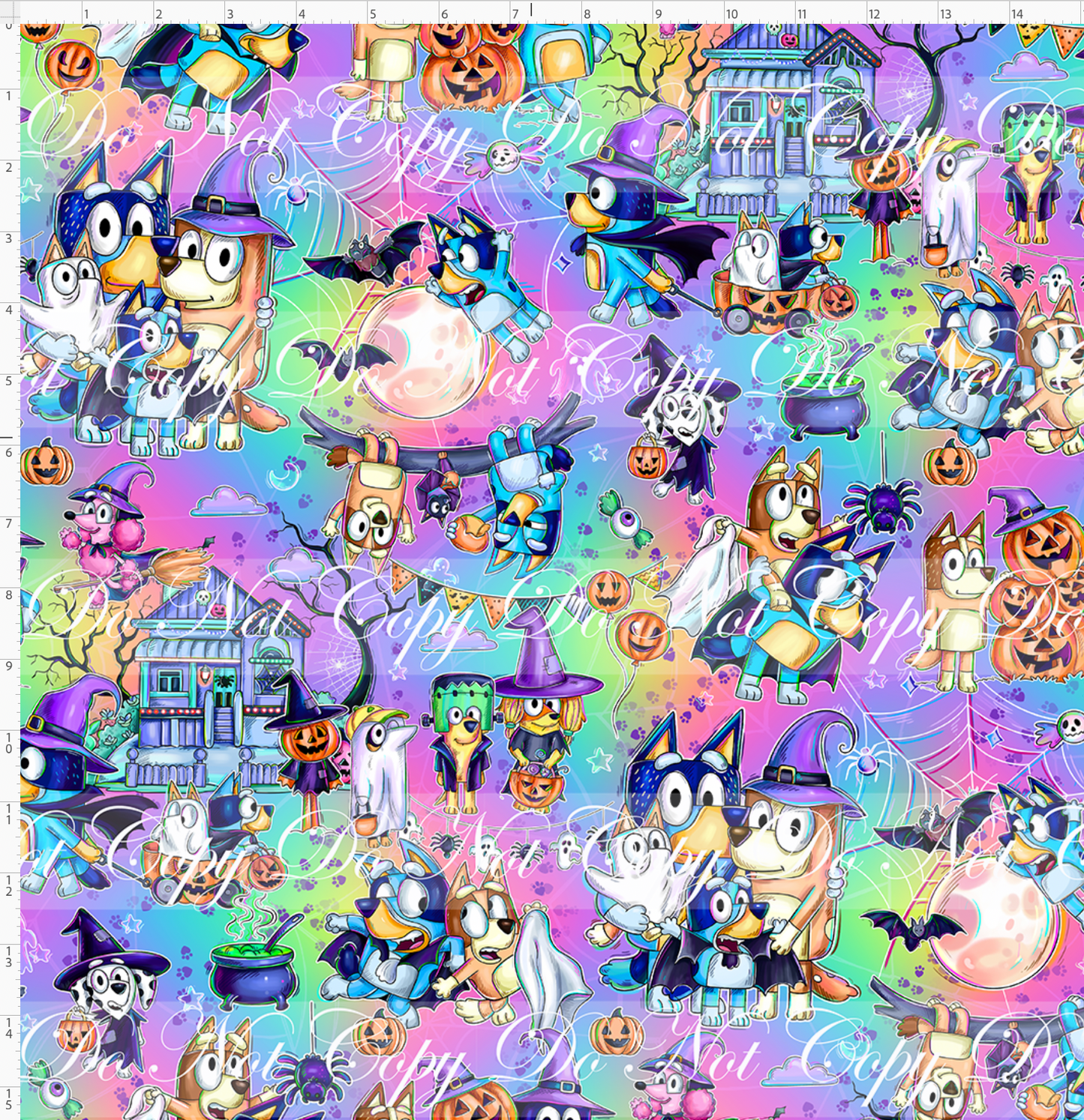 Halloween Heelers-Main-colorful-Large Scale