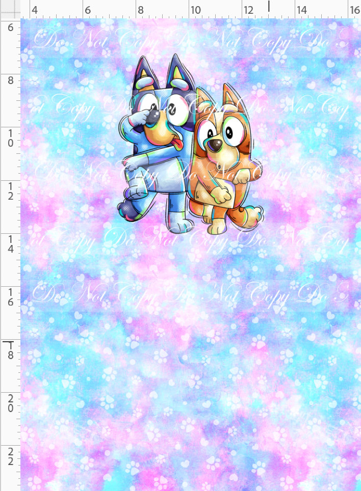 Heeler Hideaway - Panel - kids - Blue Purple - child