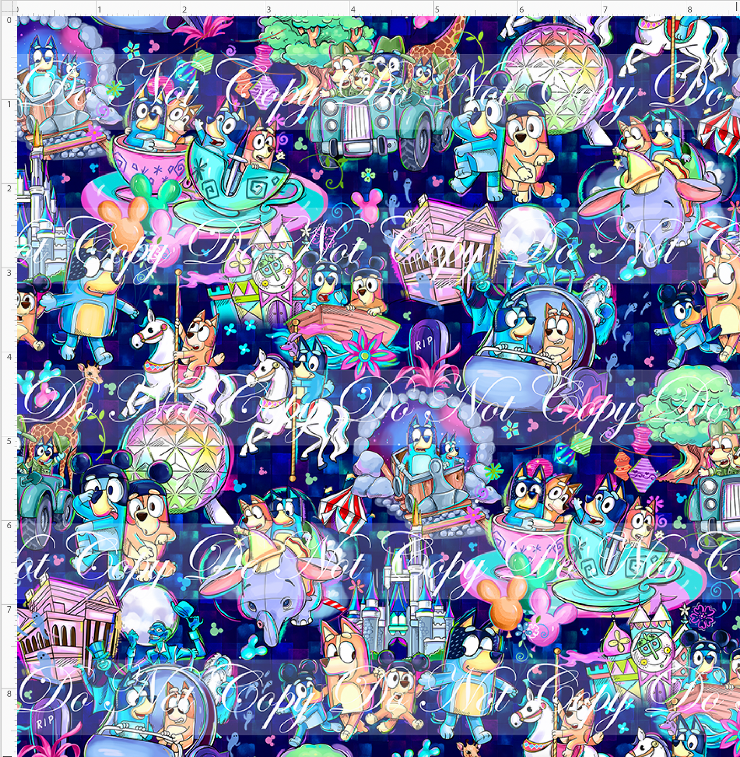 Heeler Magical Adventures-Main-Navy-Small Scale