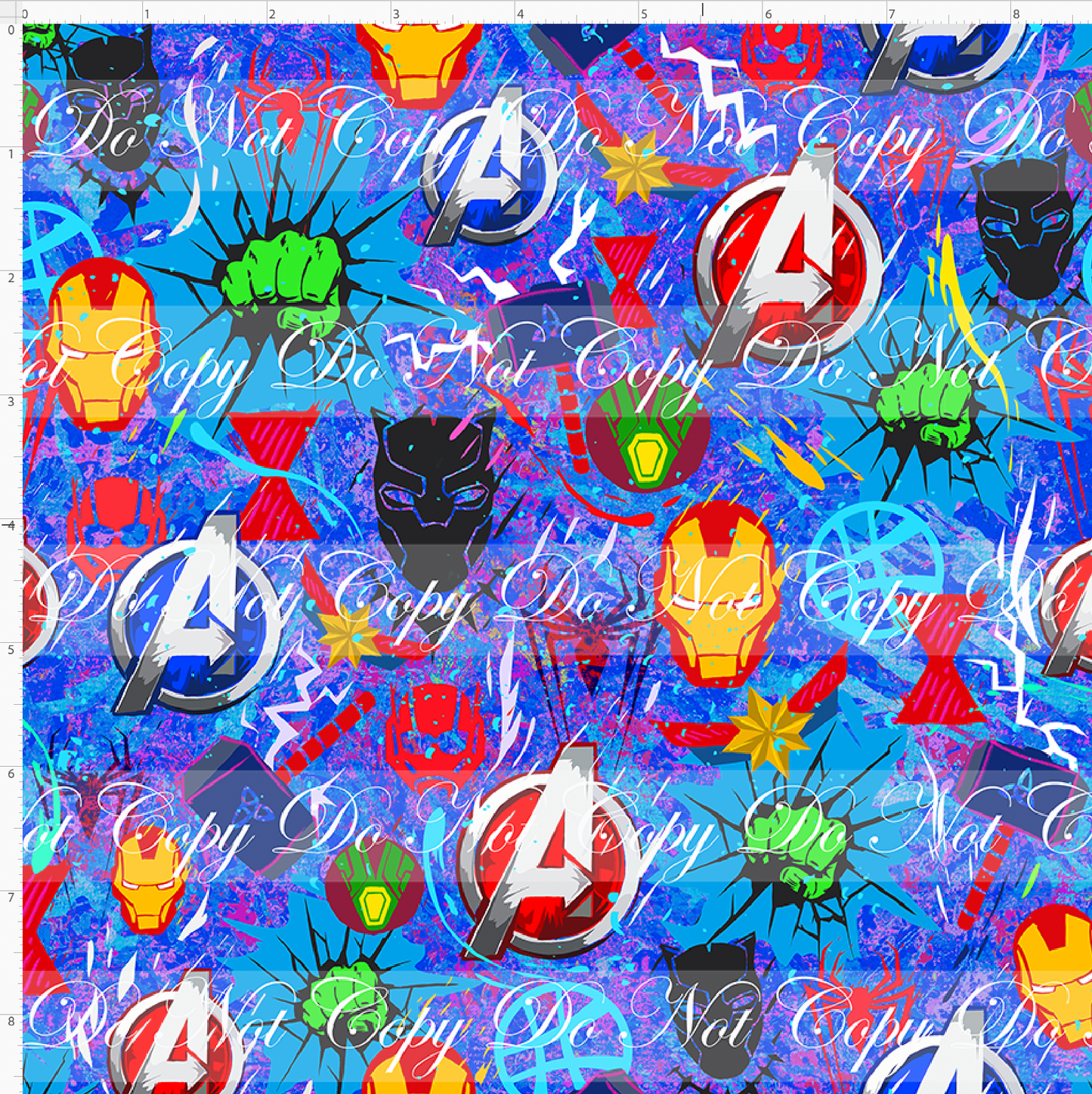 Heroes of Earth - Elements - Blue - Small scale