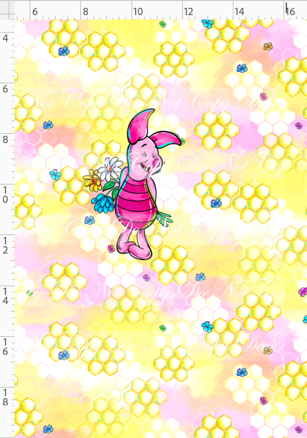 Honeybear & Friends - Panel - CHILD - Piglet