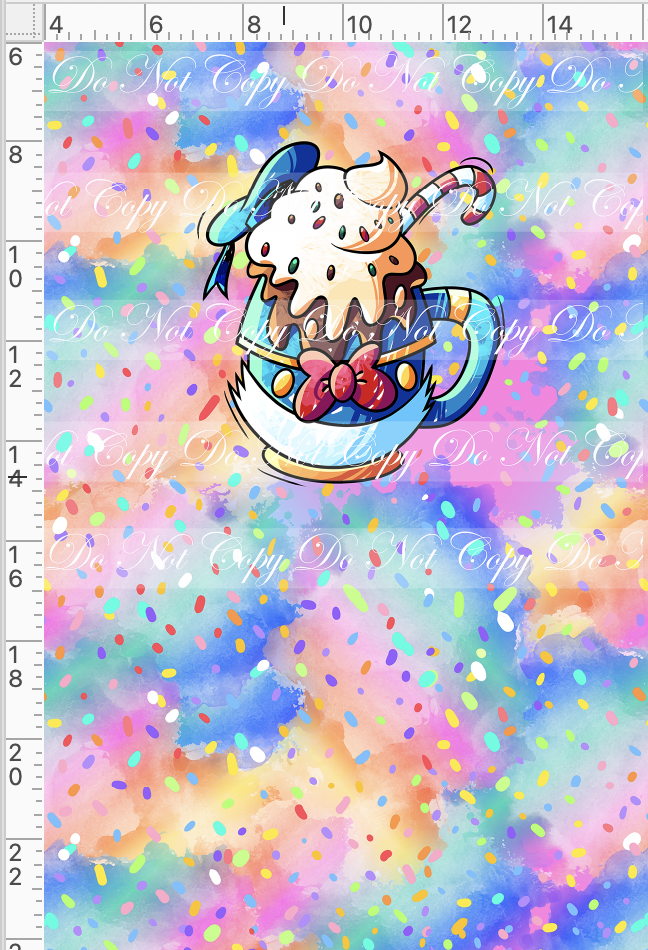 Hot Cocoa - Panel - Colorful - Don cup - Child