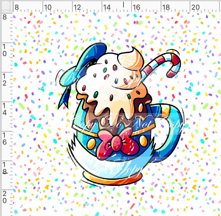 Hot Cocoa - Panel - White - Don cup - Adult
