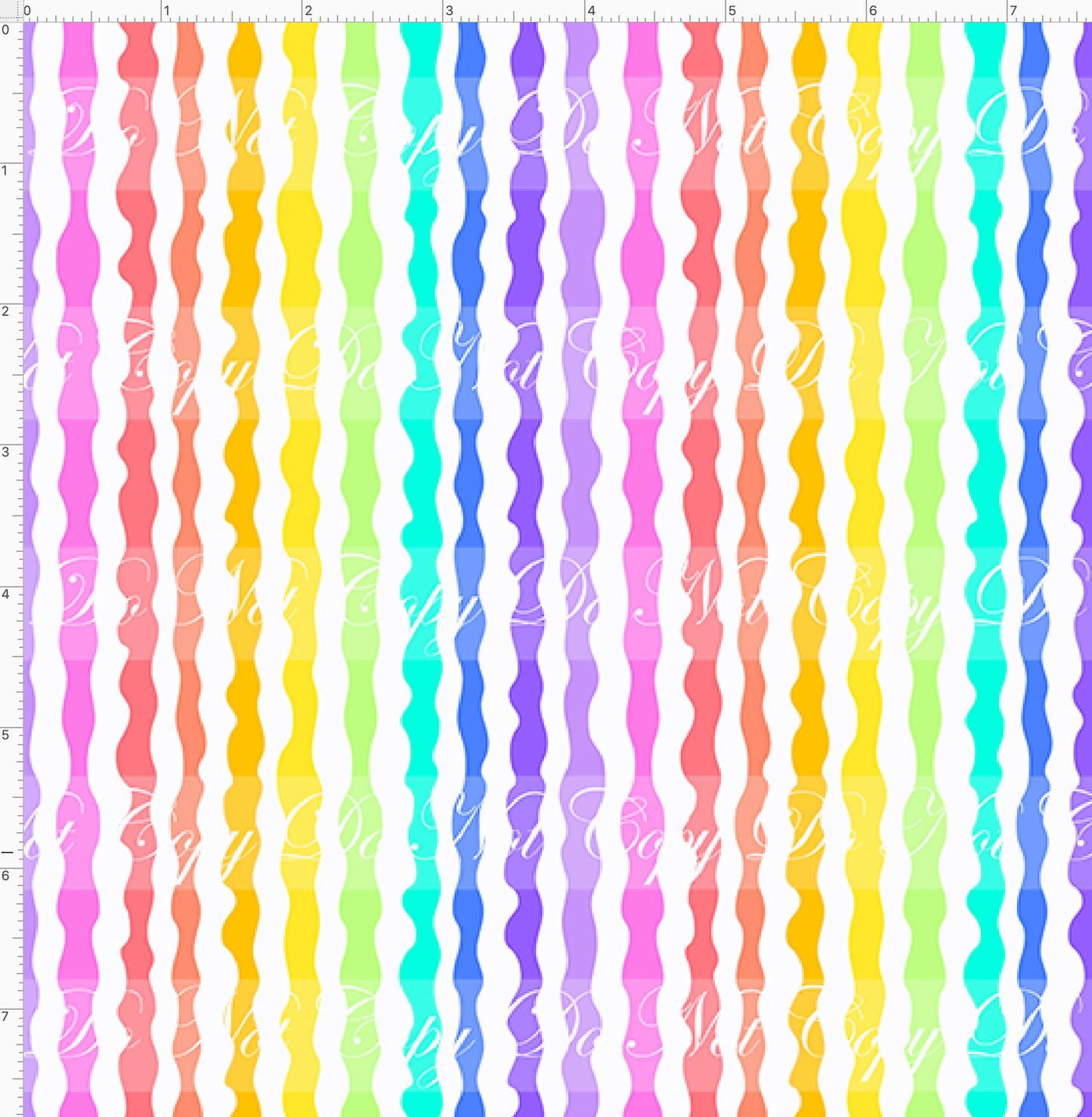 Hot Cocoa - Wavy Stripes