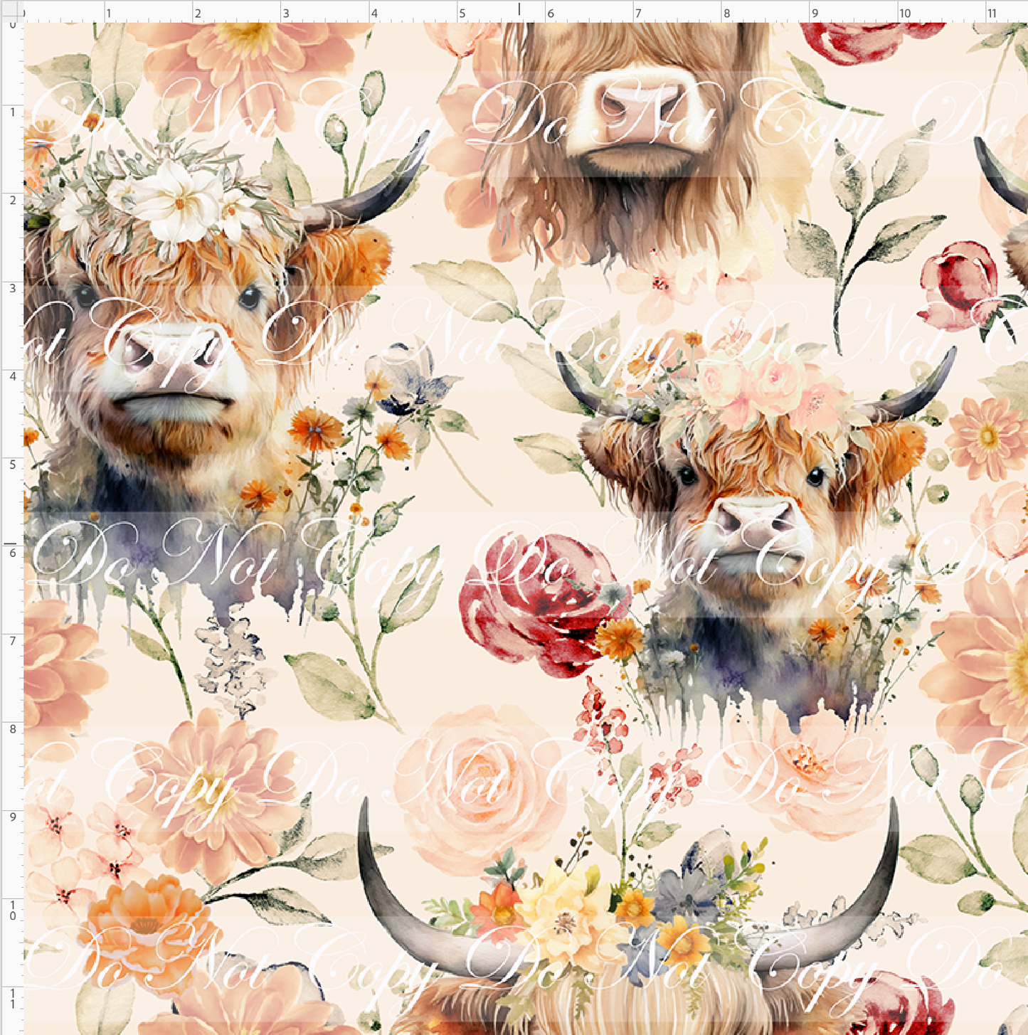 Hyland Cows - Main flower variety - Regular Scale