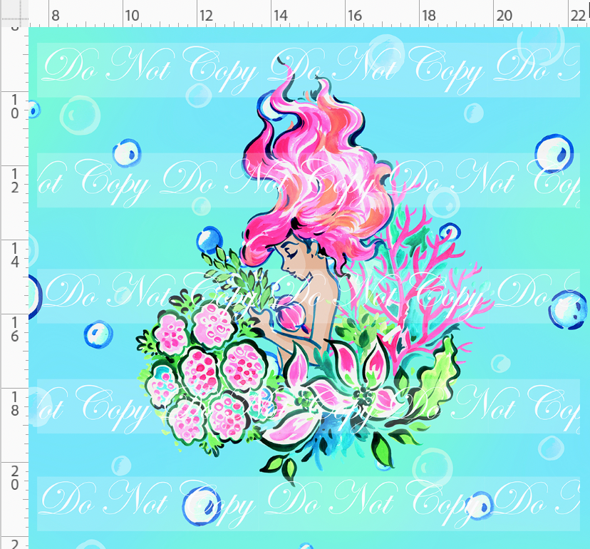 LP Inspired-Mermaid-panel-side profile NO MOON-blue-adult