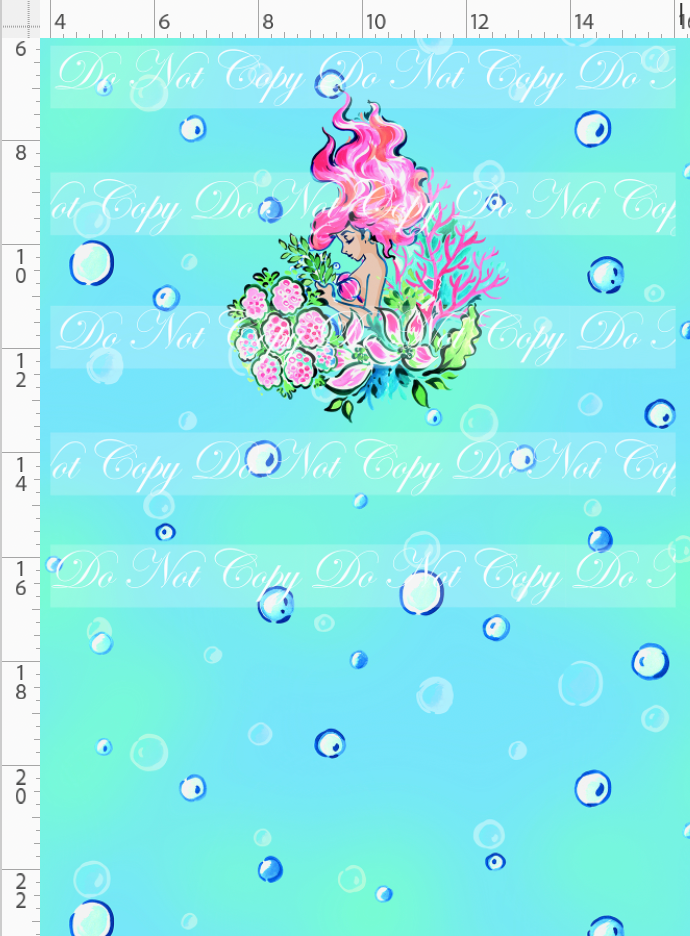 LP Inspired-Mermaid-panel-side profile NO MOON-blue-child
