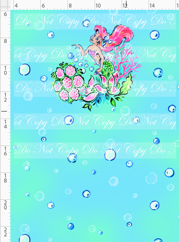 LP Inspired-Mermaid-panel-swimming-blue-child