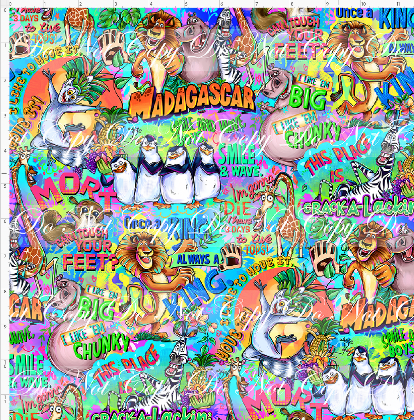Move It Move It - Words - rainbow - regular scale