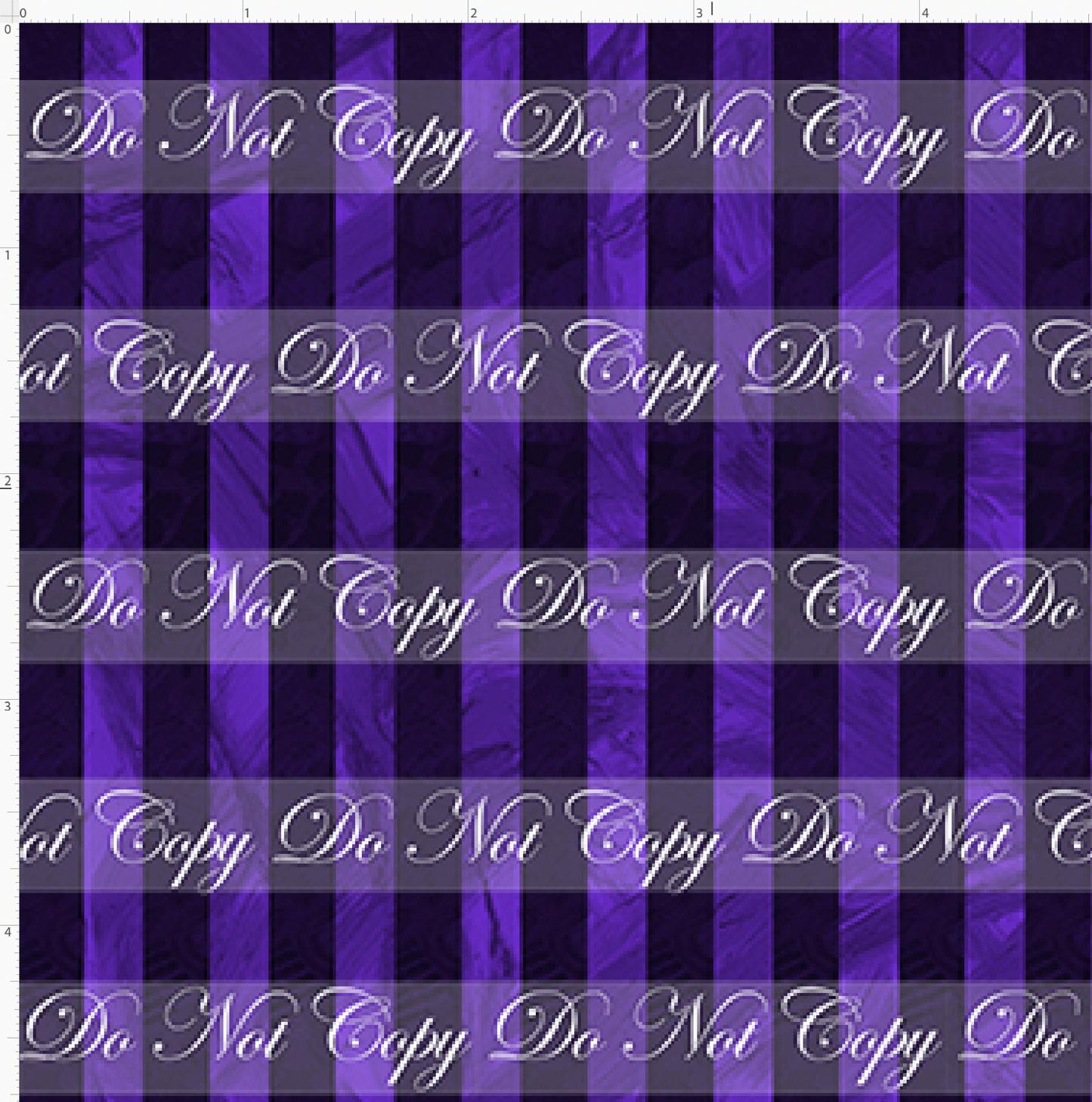 Nightshade Prep - stripes - regular scale - purple