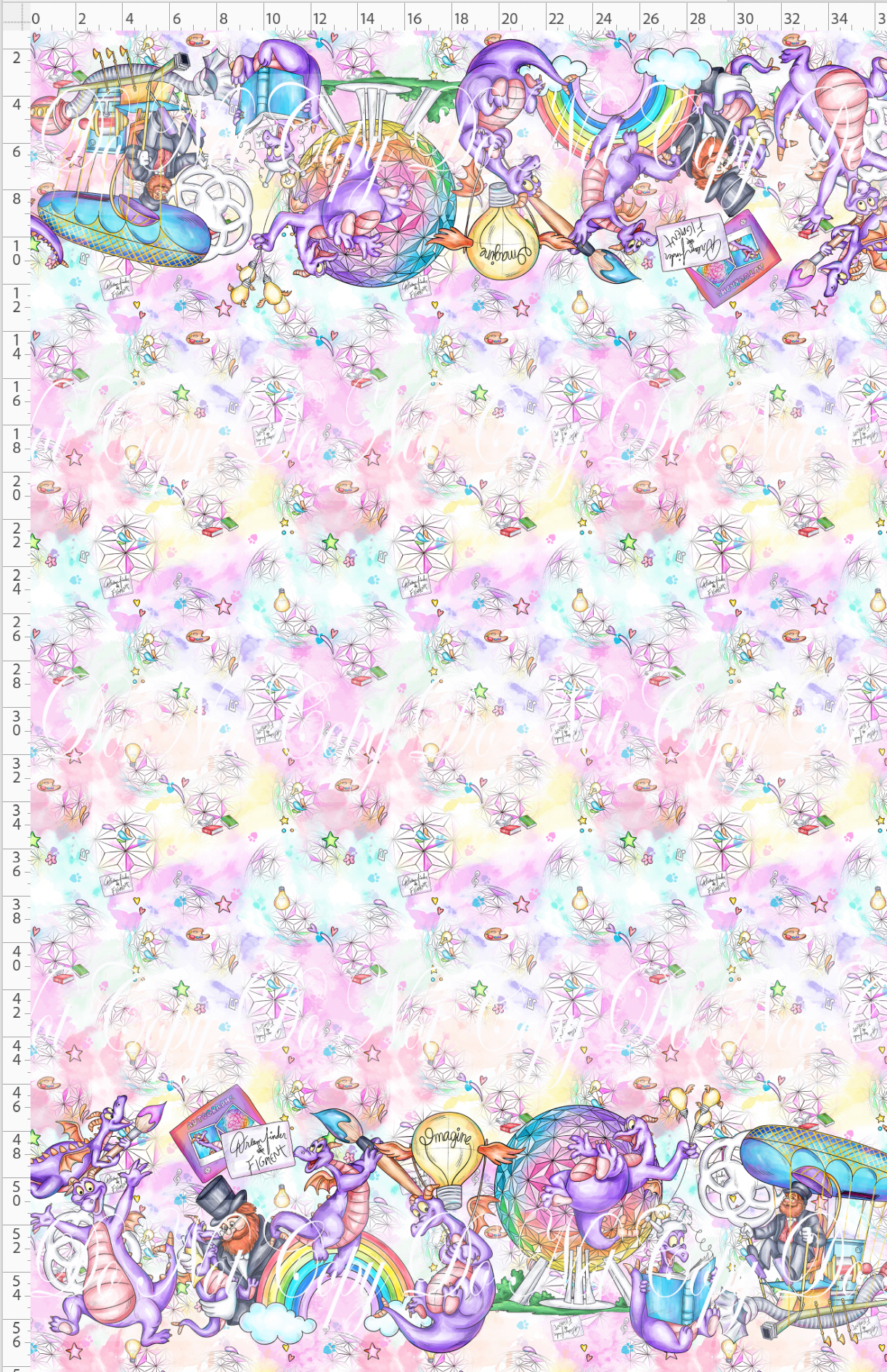 One little spark - double border - no elements