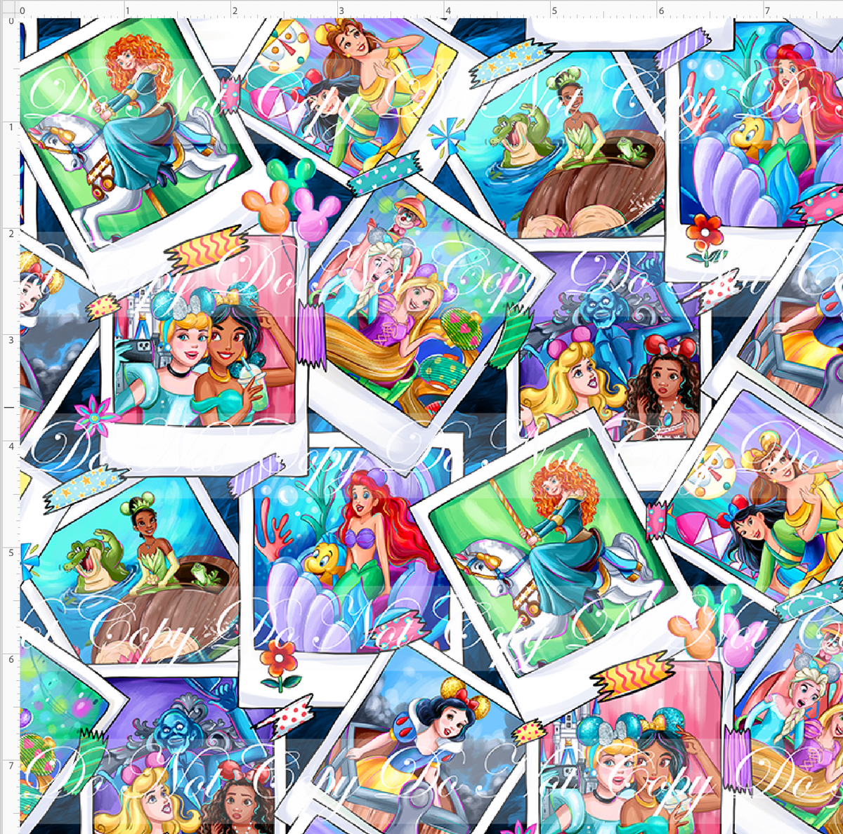 Park Day Princesses-Polaroids-Small Scale