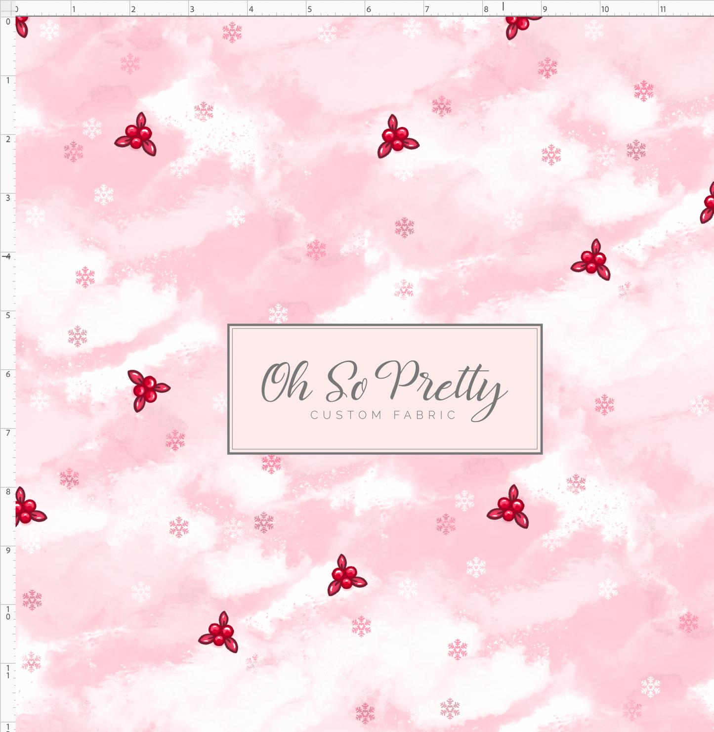 Poinsettia Mouse-background-red