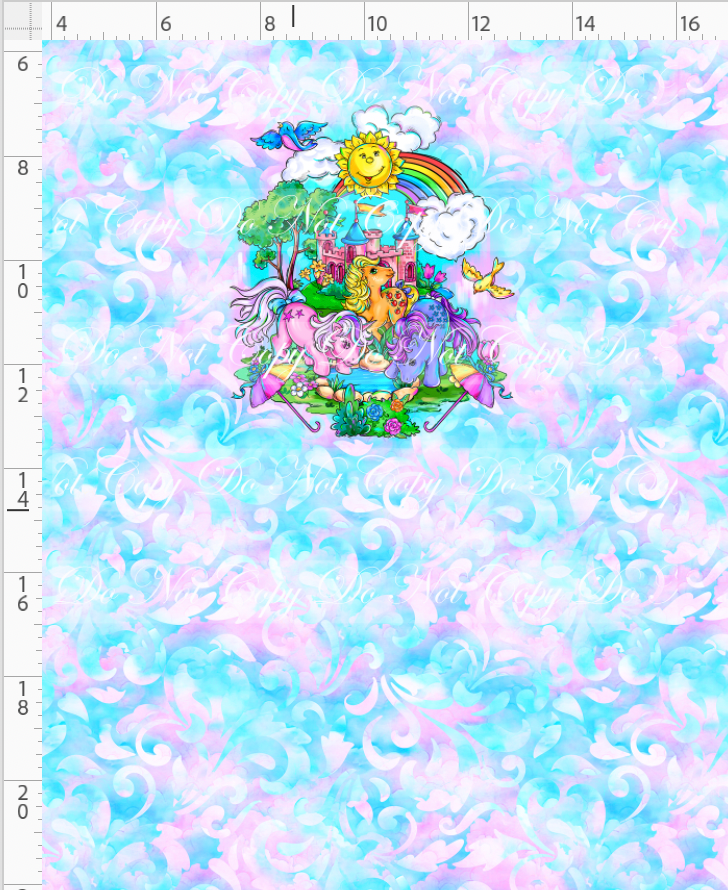 Pony Pals - panel - pastel - chil