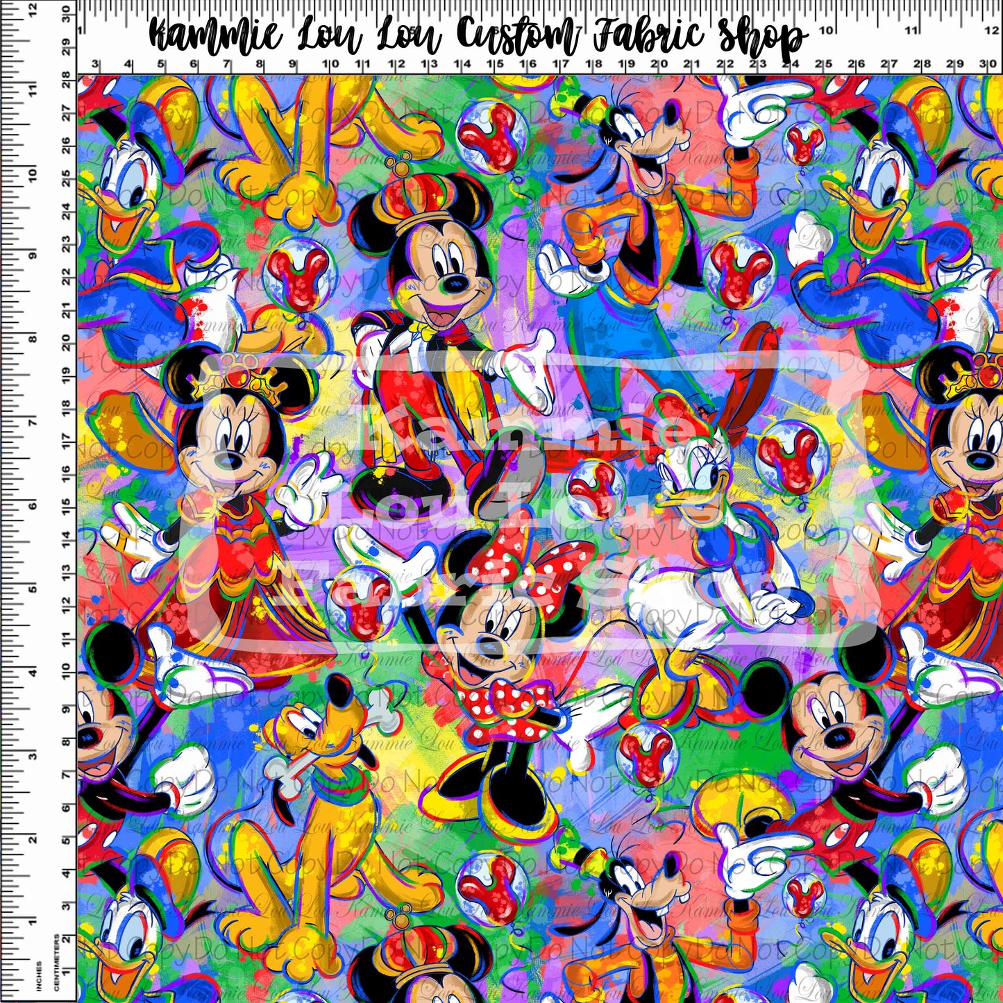 Colorful Mouse - Main Design - Rainbow - Regular Scale