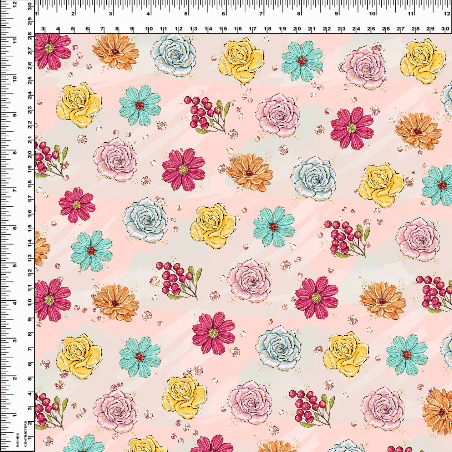 Autumn Friends - Petite Floral Pink