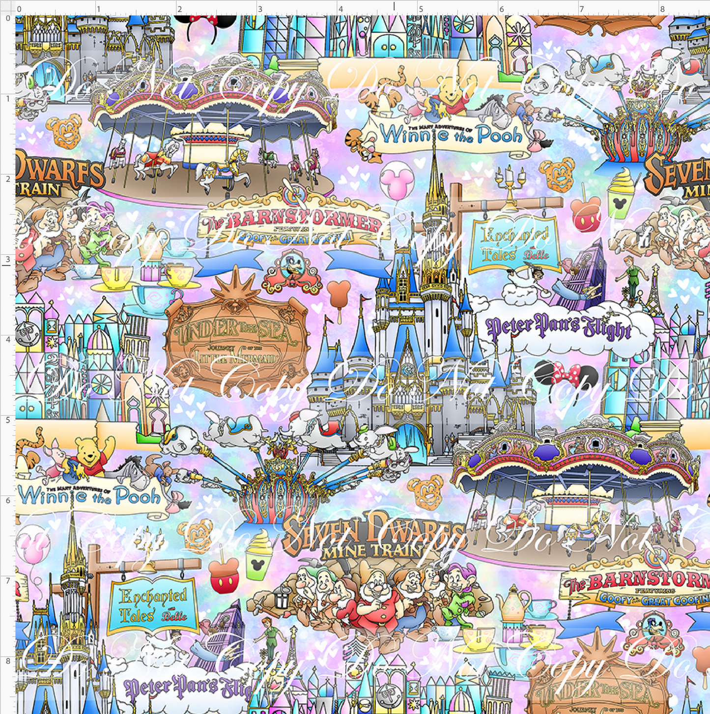 STorybook Daydreams - Main - Pastel - Small Scale