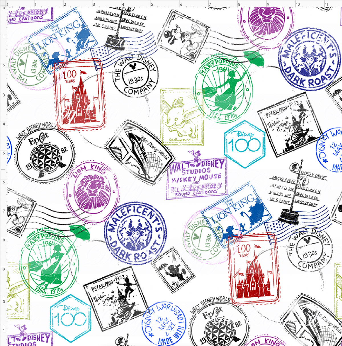 Storybook Stamps-Stamp-white-regular scale