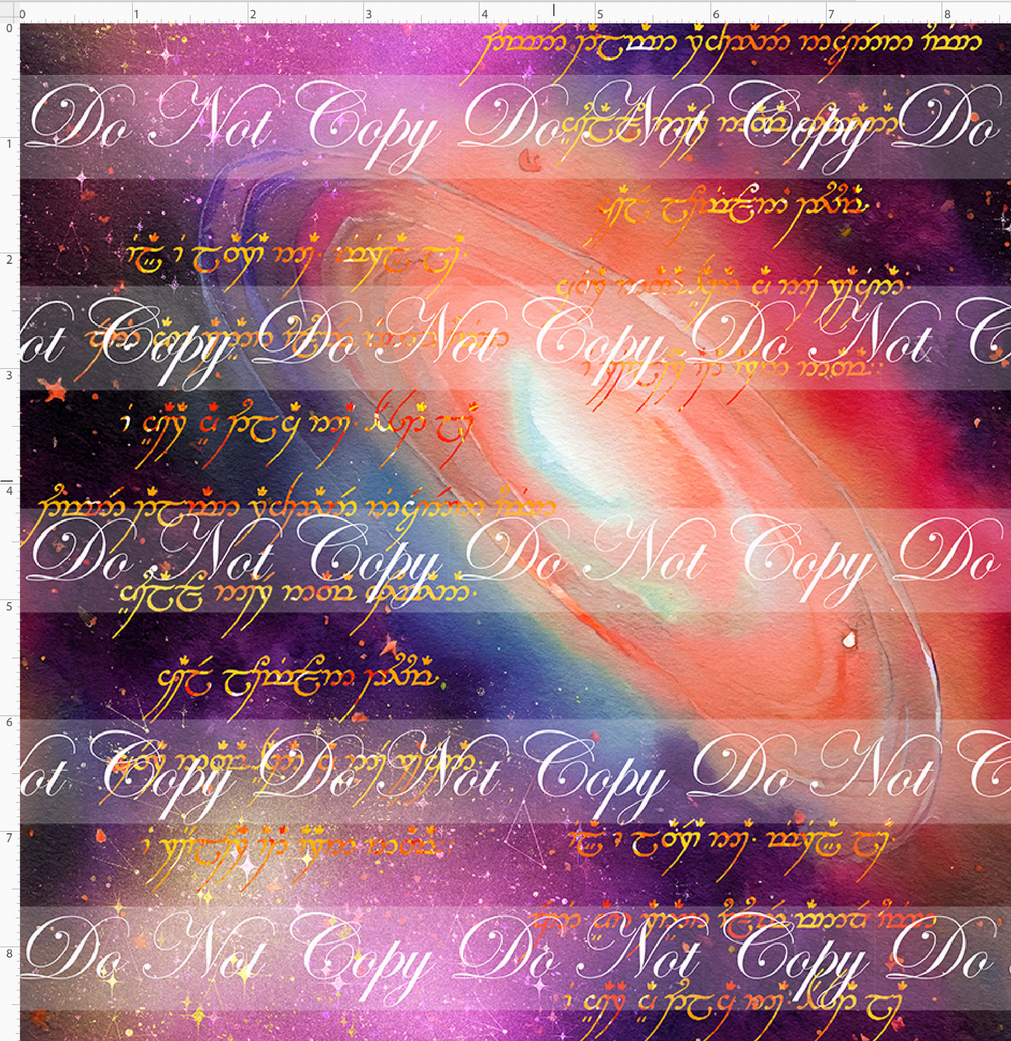 The Ring - background - red