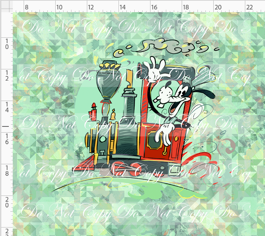 The mouse Express - Panel - goof - Vintage - ADULT