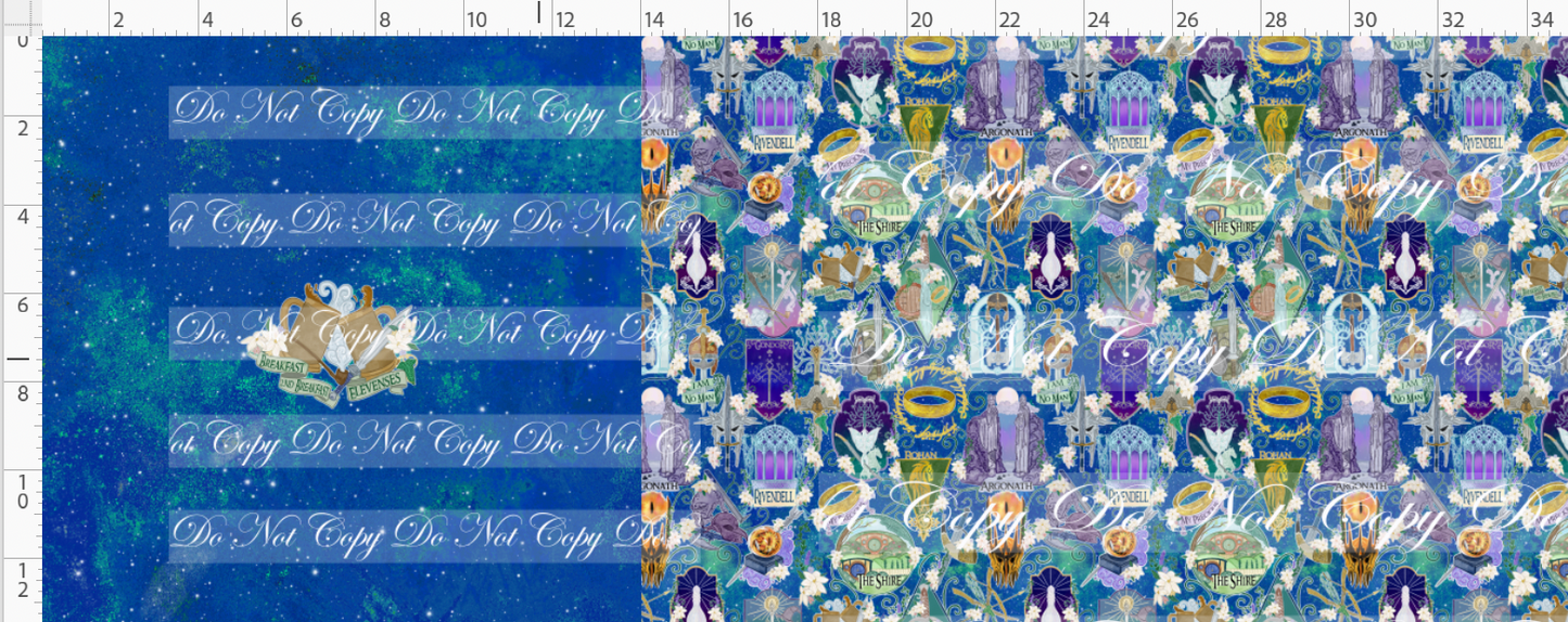 The shire-2nd Breakfast-Blue-Bag Maker Roll-max of 6x4 graphic-small scale main
