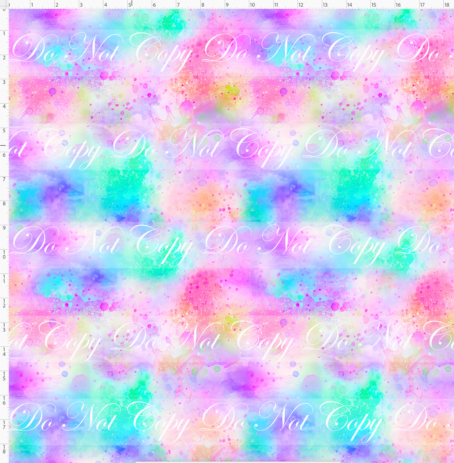Tiki Birds - background - Rainbow