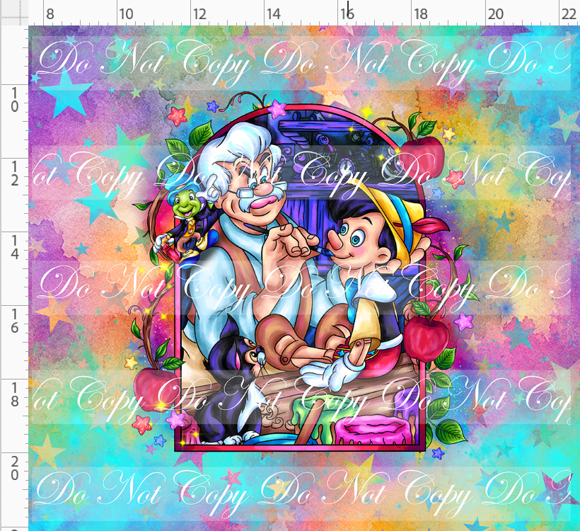 Wish upon a star - Panel - 2 character - adult