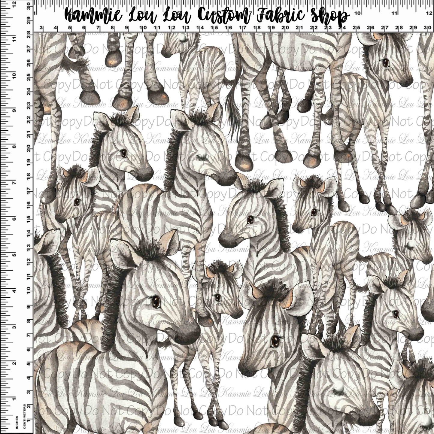 R107 Dare to Be Different - stacked zebras
