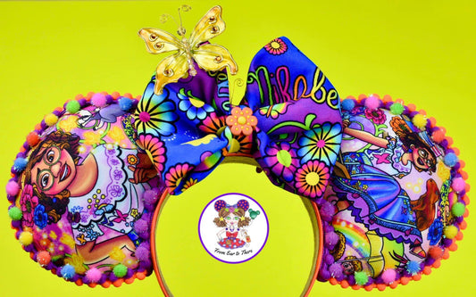 La Familia - Butterflies & Flowers - Blue